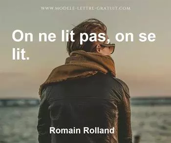 Citation de Romain Rolland