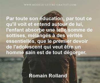 Citation de Romain Rolland