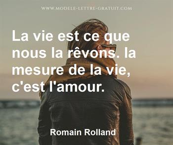 Citation de Romain Rolland