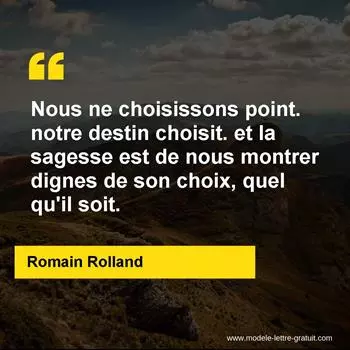 Citation Romain Rolland