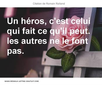 Citations Romain Rolland
