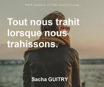 Citation de Sacha GUITRY