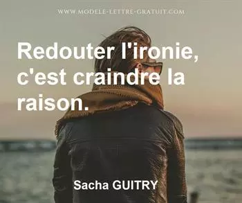 Citation de Sacha GUITRY