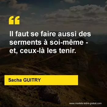 Citation Sacha GUITRY