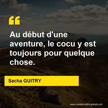 Citation Sacha GUITRY