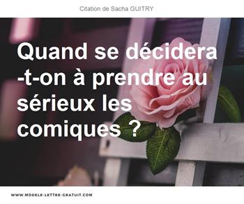 Citations Sacha GUITRY