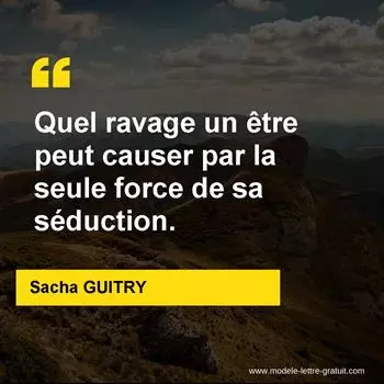 Citation Sacha GUITRY