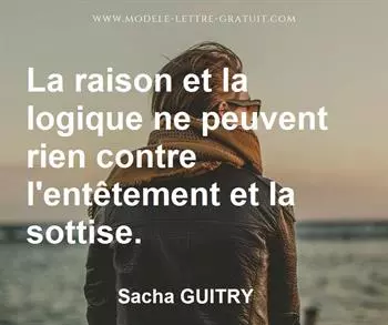 Citation de Sacha GUITRY