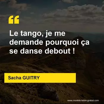 Citation Sacha GUITRY