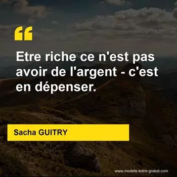 Citation Sacha GUITRY