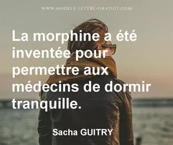 Citation de Sacha GUITRY