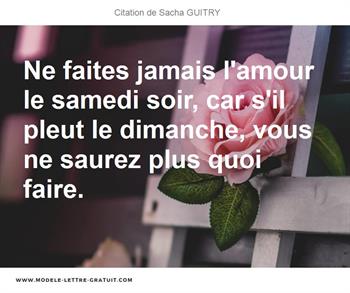 Citations Sacha GUITRY