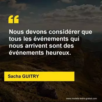 Citation Sacha GUITRY