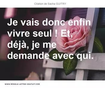 Citations Sacha GUITRY
