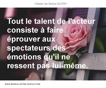 Citations Sacha GUITRY