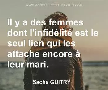 Citation de Sacha GUITRY