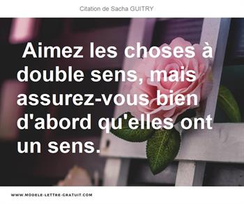 Citations Sacha GUITRY