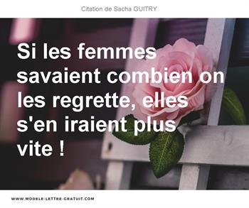 Citations Sacha GUITRY