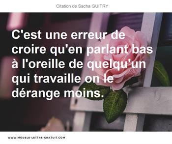 Citations Sacha GUITRY