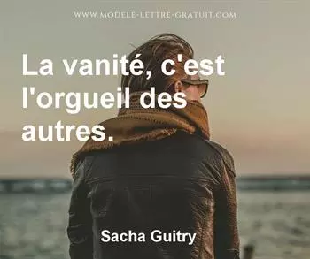 Citation de Sacha Guitry