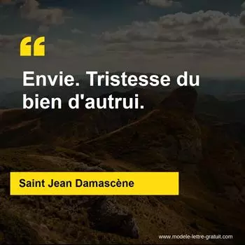 Citation Saint Jean Damascène
