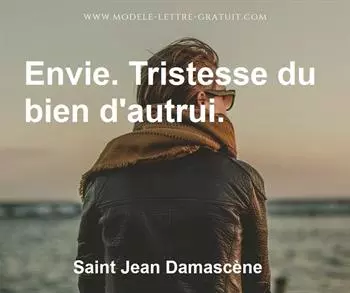 Citation de Saint Jean Damascène