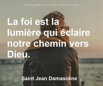 Citation de Saint Jean Damascène