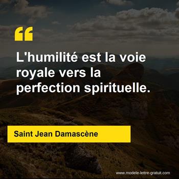 Citation Saint Jean Damascène