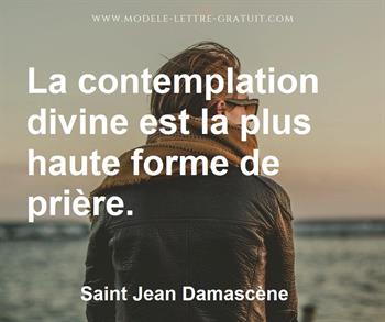 Citation de Saint Jean Damascène