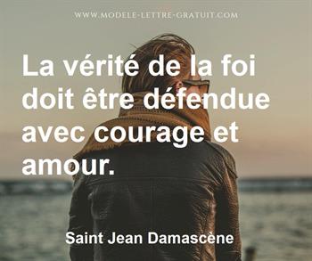 Citation de Saint Jean Damascène