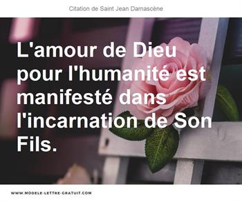 Citations Saint Jean Damascène