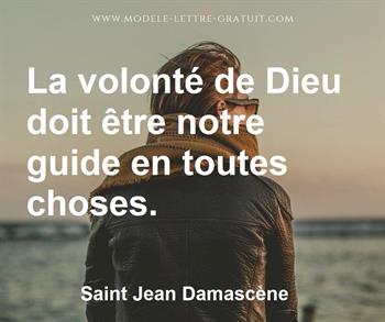 Citation de Saint Jean Damascène