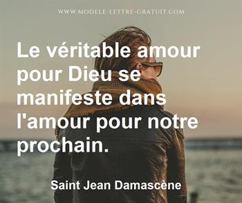 Citation de Saint Jean Damascène