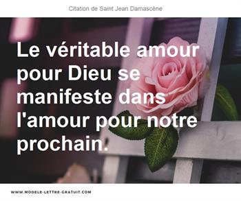 Citations Saint Jean Damascène