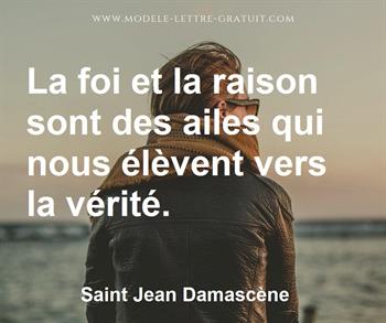 Citation de Saint Jean Damascène