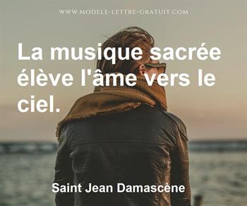 Citation de Saint Jean Damascène