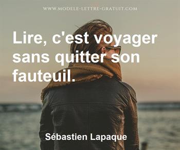 Citation de Sébastien Lapaque