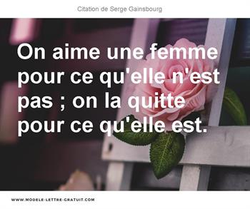 Citations Serge Gainsbourg
