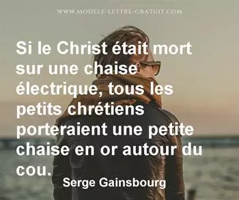 Citation de Serge Gainsbourg