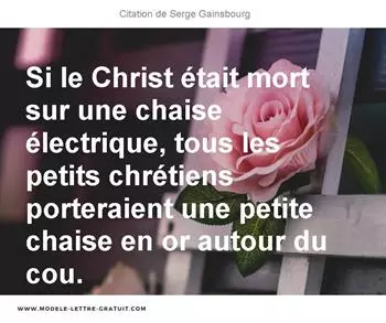 Citations Serge Gainsbourg
