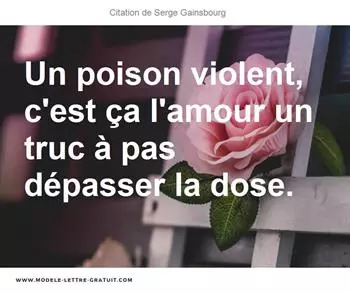 Citations Serge Gainsbourg