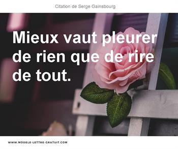 Citations Serge Gainsbourg