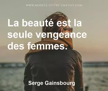 Citation de Serge Gainsbourg