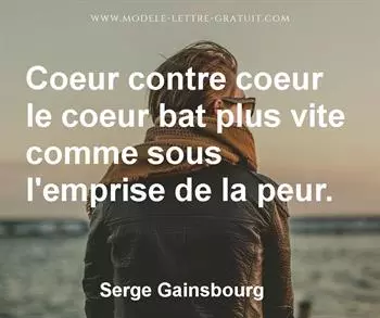 Citation de Serge Gainsbourg