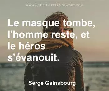 Citation de Serge Gainsbourg