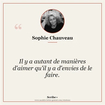 Citation Sophie Chauveau