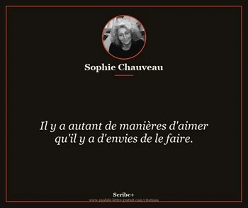 Citation de Sophie Chauveau