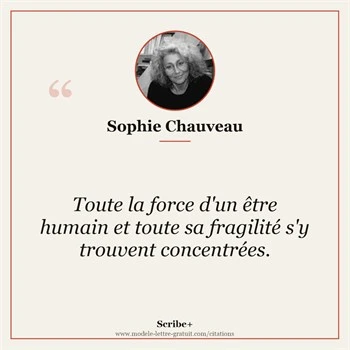 Citation Sophie Chauveau