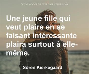 Citation de Sören Kierkegaard