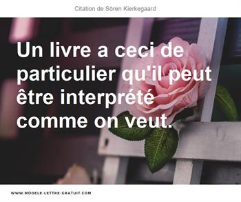 Citations Sören Kierkegaard
